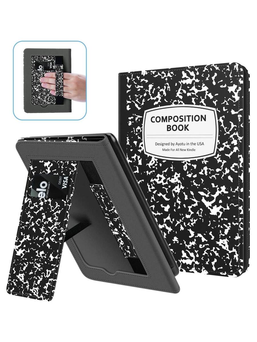 Ayotu Vỏ đồ họa chữ tương thích với Kindle - Nhiều màu - Xem 1