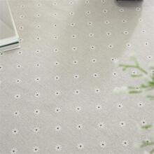 1入組花卉圖案蕾絲邊桌布