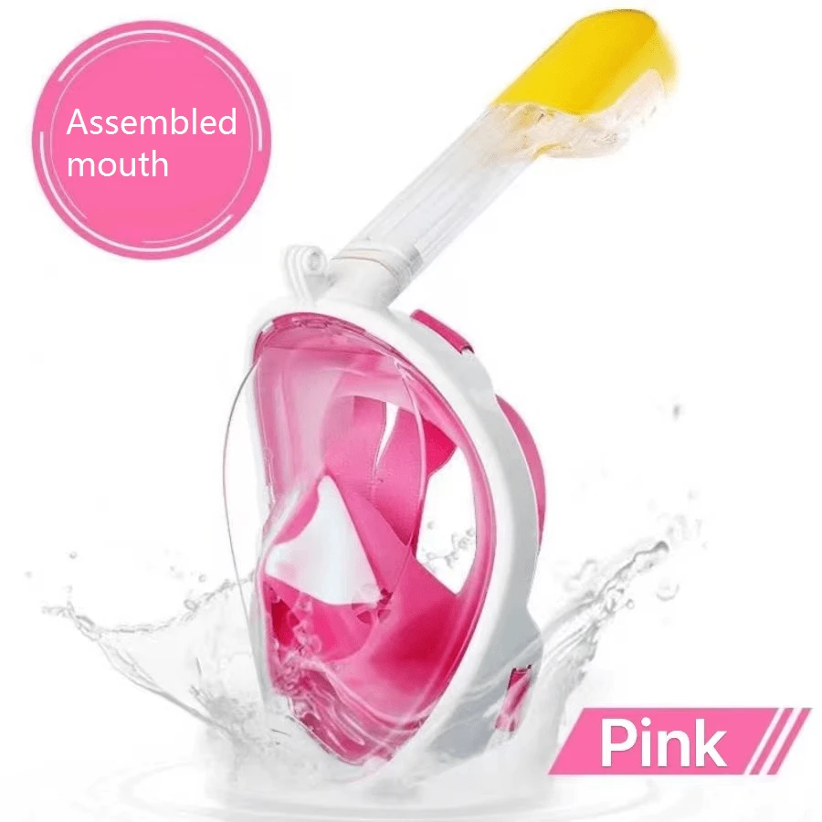 Mascarilla buceo - Rosa - Ver 1
