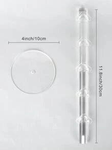 1入組透明丙烯酸展示支架帶可拆卸底座,太陽眼鏡收納