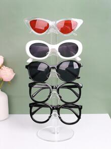 1入組透明丙烯酸展示支架帶可拆卸底座,太陽眼鏡收納