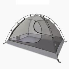 1pc Foldable Color Block Polyester Camping Tent - Army Green - View 10