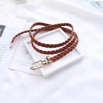 編織設計搭扣腰帶