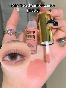 Cappuvini Long-Lasting Liquid Eyeshadow, Matte Waterproof Smudge Proof Eye Shadow - Dusty Pink - View 1