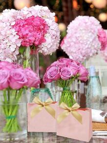 50 件手工蝴蝶结丝带，适用于内衣、花卉装饰、礼品盒、情人节配饰