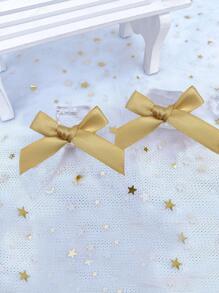 50 件手工蝴蝶结丝带，适用于内衣、花卉装饰、礼品盒、情人节配饰