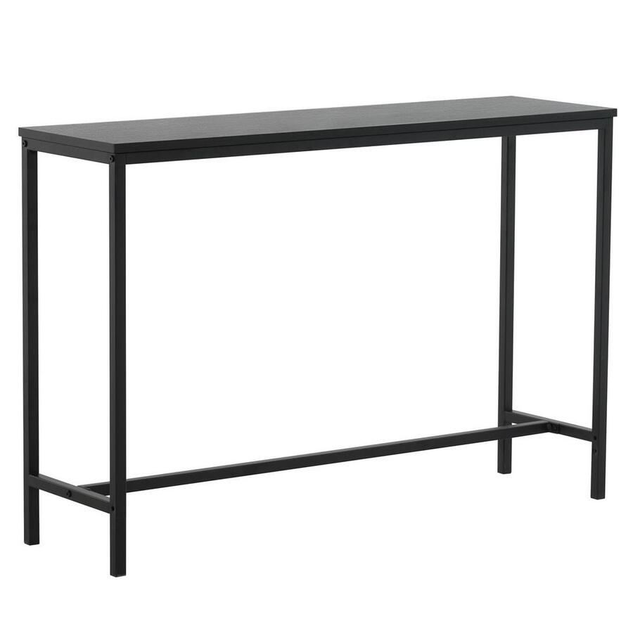 Industrial Style Porch Table Single Layer Black Oak Triamine Board [105