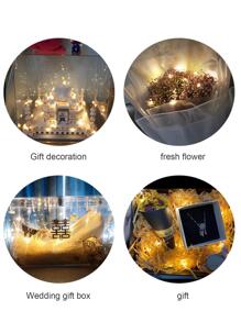1pc Copper Wire Lights Bottle Stopper String Lights, 10L1M/20L2M/30L3M Fairy String Lights For Flowers, Cakes, Holiday Star Bottle Toppers - Multicolor - View 6