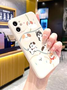 Ốp điện thoại hình chú chó hoạt hình, phiên bản quốc tế, không phải phiên bản nội địa. - Nhiều màu - Xem 3