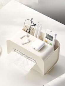 1入組多功能紙巾盒 - 白色 - 查看 7