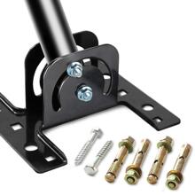 Universal 180°Adjustable TV Antenna J-Pole Aerial Bracket Black - Black - View 6