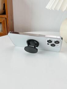 1pc Folding Stand-Out Phone Grip Holder - Black - View 2