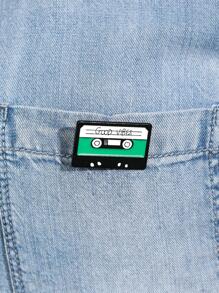 1 Phim Hoạt Hình Hình Con Vịt Trâm Cài Hình Động Vật Dễ Thương Pin Huy Hiệu Dành Cho Các Cặp Đôi, Ba Lô Quần Áo Phụ Kiện, Học Sinh Nữ Tươi Trang Sức - màu đen - Xem 1