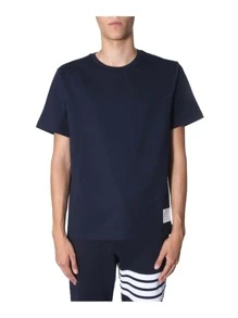 Thom Browne Men's T-Shirt BLUE MJS067A00042415 - Blue - View 2