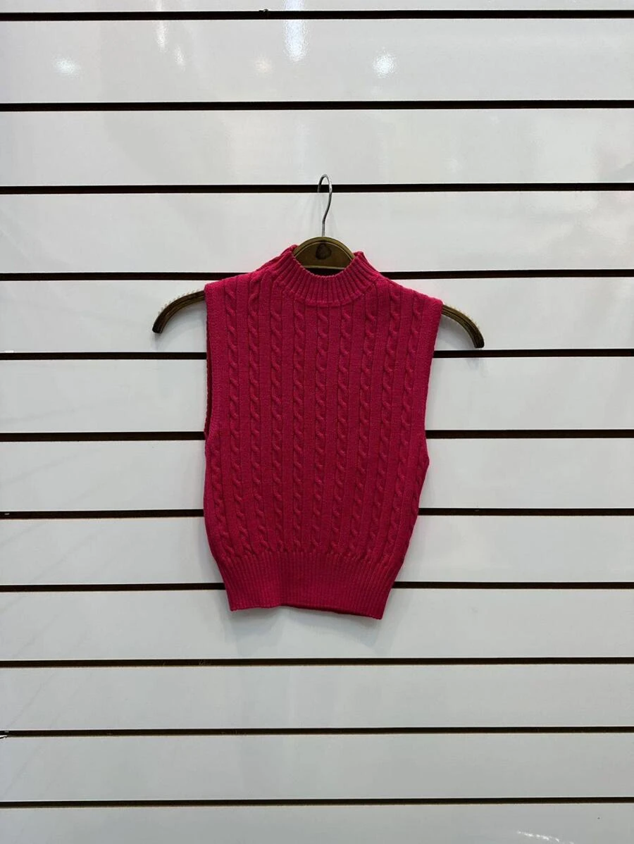 Women Sweaters - Red - View 1