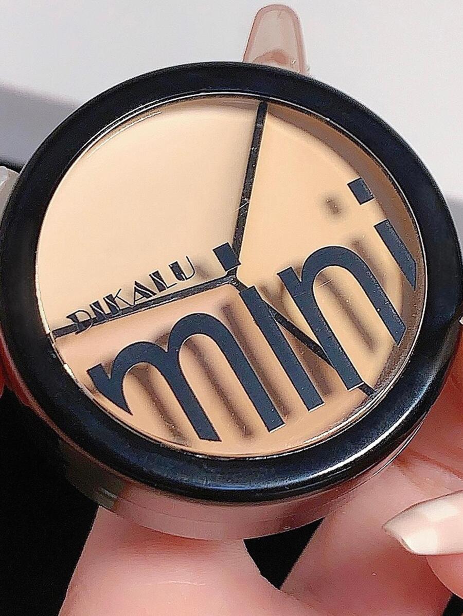 DIKALU 3-Color Cream Concealer, 1Pc Long-Wearing Waterproof Face Makeup Product Full Coverage Concealer - 棕色 - 查看 1