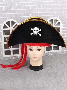 骷髏圖案頭飾 - 彩色 - 查看 1