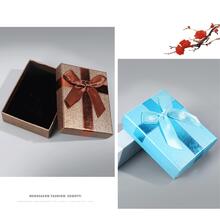 1pc Bow Decor Jewelry Box - Brown - View 5