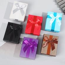 1pc Bow Decor Jewelry Box - Brown - View 2