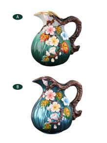 1 Pieza Jarrón De Cerámica Para Flores - Multicolor - Ver 4