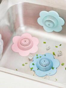 1pc Flower Design Hair Catcher - Multicolor - View 8