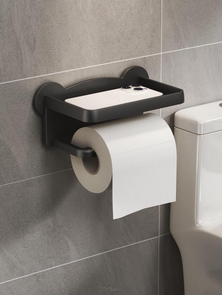 Soporte De Papel Higiénico Original De Acero Inoxidable Montado En La Pared Adhesivo 3m Sin Perforacion Para Decorar Accesorios De Bano Wc Y Cocina