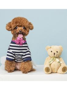 5 Chiếc Phối Nơ Phong Cách Thú Cưng Cho Chó Và Mèo, Chắc Chắn & Chấm Bi & Phụ Kiện Cổ Lục Giác - Nhiều màu - Xem 2