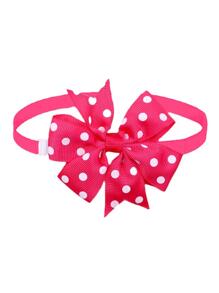 5 Chiếc Phối Nơ Phong Cách Thú Cưng Cho Chó Và Mèo, Chắc Chắn & Chấm Bi & Phụ Kiện Cổ Lục Giác - Nhiều màu - Xem 5