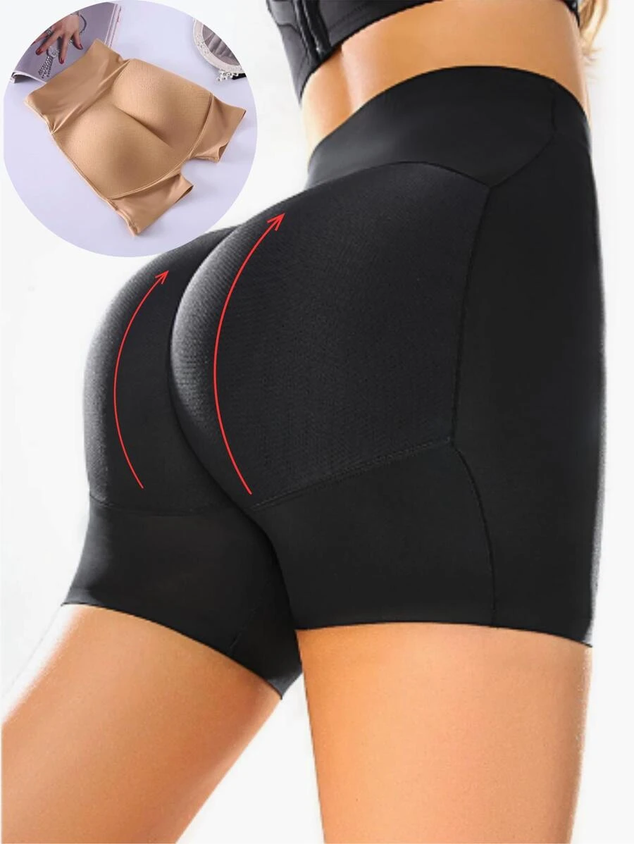 Short Panty Reducer Measurements With Padding Lifts Butt - Nhiều màu - Xem 1