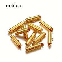 WGRXIRANYKM 25入組/包壓接端帽滑動扣管,diy手鍊連接和珠寶製作縫紉針供應品