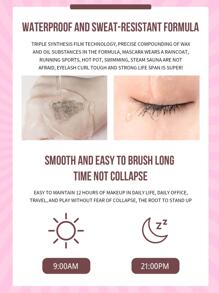 Misslyn CONJUNTO DE MÁSCARA DE SOBRANCELHA E EYELINER À prova d'água, marrom, volumizante, edificável, cria sobrancelhas cheias e volumosas, fixa os pelos da sobrancelha no lugar, com infusão de fibra, cremoso, ultrapigmentado e à prova d'água, cria linhas ousadas e definidas, vegano e crueldade- Livre - Castanho - Visão 5