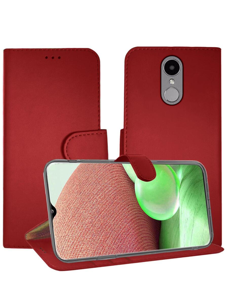 Funda Case Tipo Cartera Premier Diary Para LG K4 2017 - Rojo - Ver 1