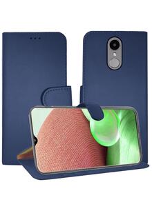 Funda Case Tipo Cartera Premier Diary Para LG K4 2017 - Azul Marino - Ver 1