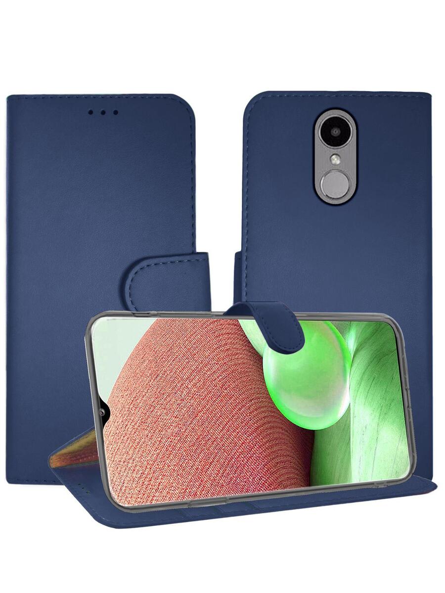 Funda Case Tipo Cartera Premier Diary Para LG K4 2017 - Azul Marino - Ver 1