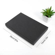 Hộp trưng bày trang sức trơn - màu đen - Xem 6