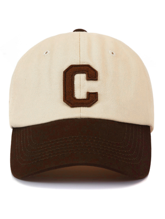 字母細節棒球帽街頭風