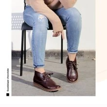 Guadalupe Chocolate suela cajeta - Marrón Chocolate - Ver 4