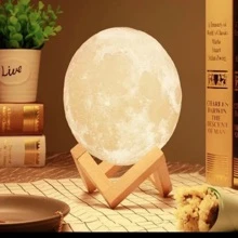 Humidificador Luna con 3 Modos de Luz Blanca y Cálida Aromaterapia.. - Multicolor - Ver 4