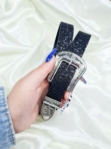 Cinturones De Mujer, Regalo Para Fiesta De Verano - Negro - Ver 2