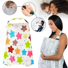 Bufanda Lactancia, Manta Amamantar Mandil Cubre Lactancia - Verde - Ver 1