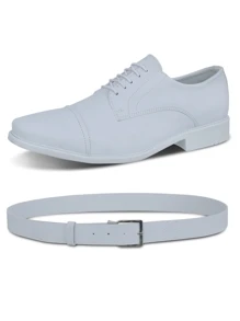 Dress Shoes - 白色 - 查看 2