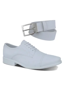 Dress Shoes - 白色 - 查看 1