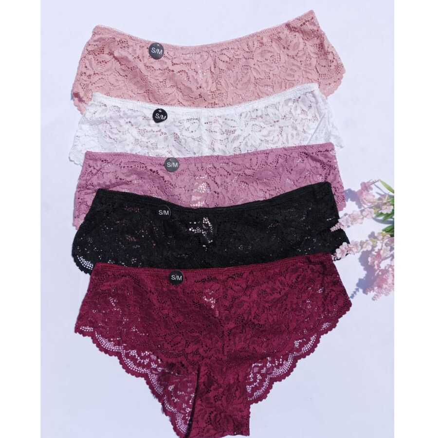 Tres bikinis de encaje - Multicolor - Ver 1