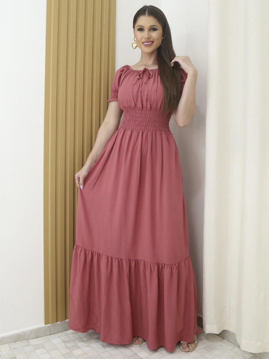 Women Dresses - Rusty Rose - View 1