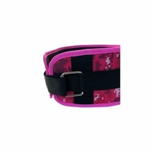 Faja cinturon crossfit gym pesas soporte lumbar halterofilia mujer MTX - Rosa - Ver 6