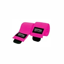 Vendas Rodillas Crossfit Gym Knee Wraps Venda Elastica Un Par MTX - Rosa - Ver 2