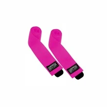 Vendas Rodillas Crossfit Gym Knee Wraps Venda Elastica Un Par MTX - Rosa - Ver 3