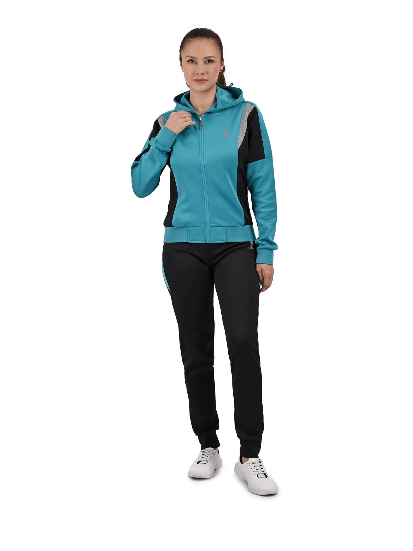HPC POLO pants conjunto dama mujer deportivo licra casual bonito calidad - Azul menta - Ver 1
