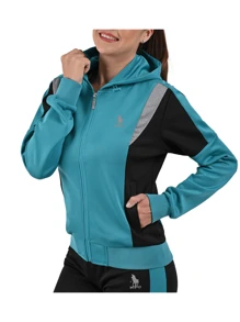 HPC POLO pants conjunto dama mujer deportivo licra casual bonito calidad - Azul menta - Ver 5