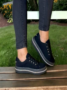 SHINY ELEGANT SNEAKERS